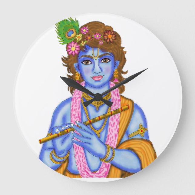Grande Horloge Ronde Lord Krishna Clock (Recto)