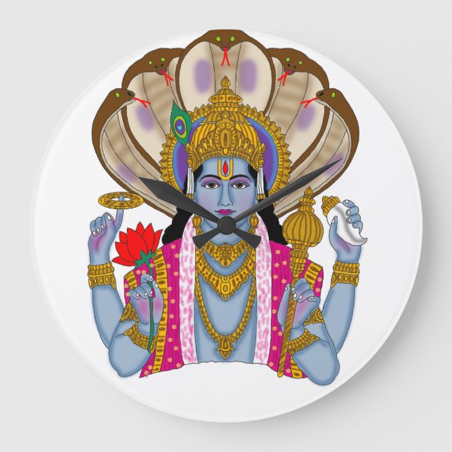 Grande Horloge Ronde Lord Vishnu Clock (Recto)