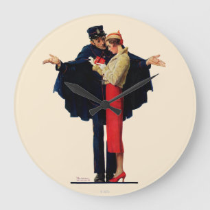 Grande Horloge Ronde Lost à Paris