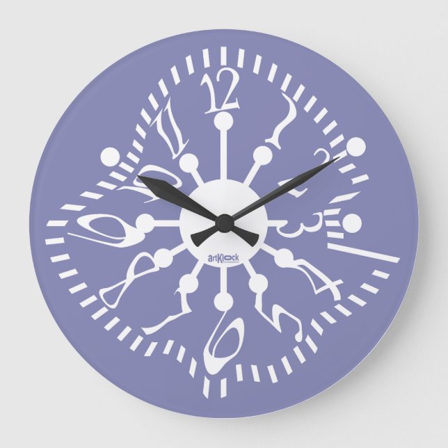 GRANDE HORLOGE RONDE LOVE ART KLOCK DEFORMED DAKILIANO BY MASANSER (Recto)