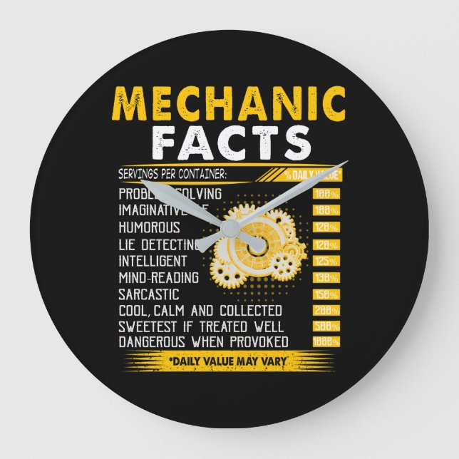 Grande Horloge Ronde Lovers mécaniques | Mechanic Facts (Recto)