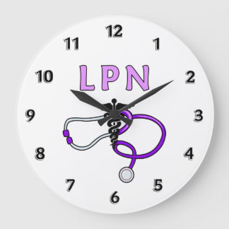 Grande Horloge Ronde LPN Stéthoscope