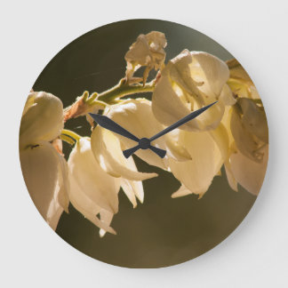 Grande Horloge Ronde Lumière Dorée