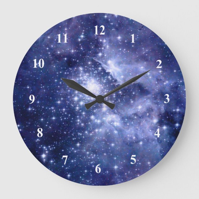 Grande Horloge Ronde L'Univers de Cobalt Dreams (Recto)