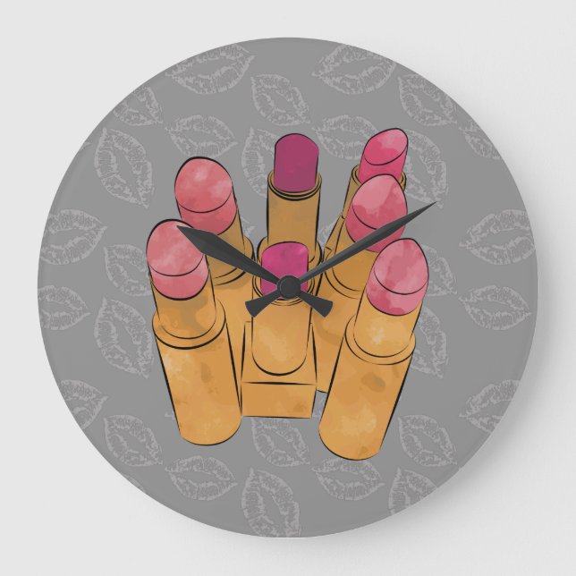 Grande Horloge Ronde Luxe Lipstick Kiss (Recto)