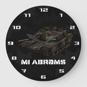 Grande Horloge Ronde M1 Abrams