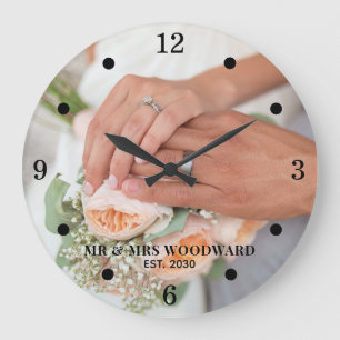 Grande Horloge Ronde M. et Mme