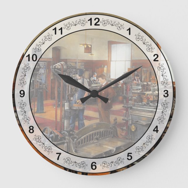 Grande Horloge Ronde Machine (film, 1915) (Recto)
