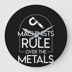 Grande Horloge Ronde Machinist Rule Over The Metals