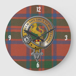 Grande Horloge Ronde MacIntosh Tartan & Badge