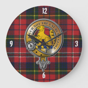 Grande Horloge Ronde MacPherson Tartan & Badge