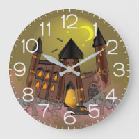Maison de sorcière éffrayante Halloween et château