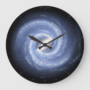 GRANDE HORLOGE RONDE "MANIÈRE LAITEUSE "