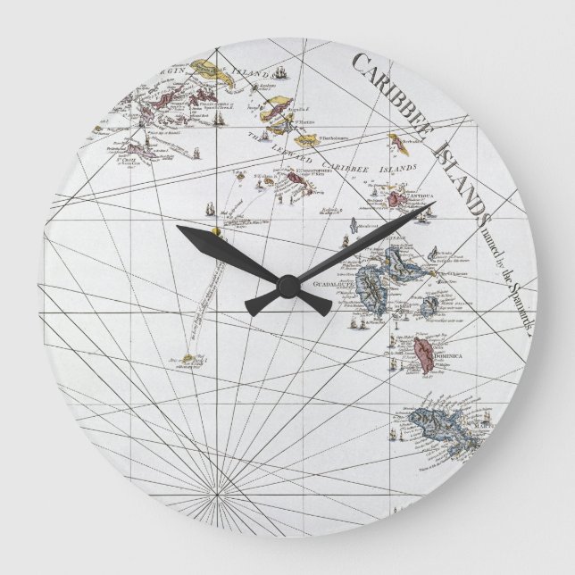 GRANDE HORLOGE RONDE MAP 1775 (Recto)