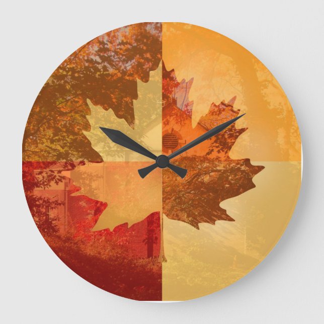 Grande Horloge Ronde Maple Leaf (Recto)