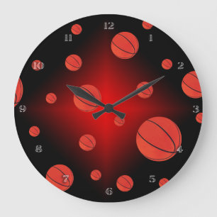 Grande Horloge Ronde March Madness Wall Clock