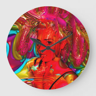 Grande Horloge Ronde Mardi Gras