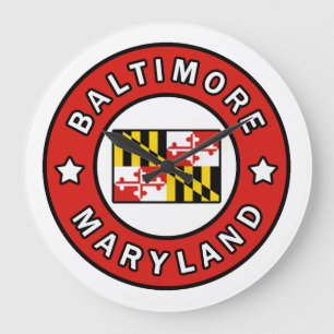Grande Horloge Ronde Maryland de Baltimore