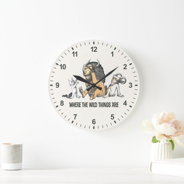 Grande Horloge Ronde Max et les choses folles Jouer (Maison)