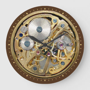 Grande Horloge Ronde Mécanisme de surveillance
