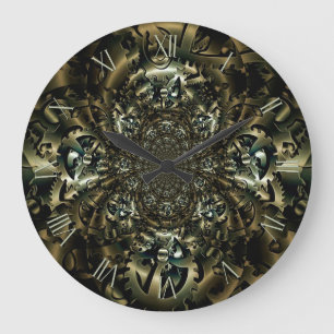 Grande Horloge Ronde Mécanisme des roues de coing