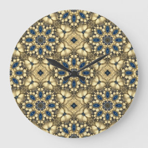 Grande Horloge Ronde Médaillon Héritage Saphir