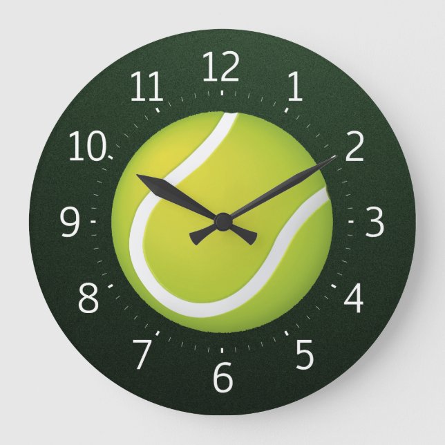 Grande Horloge Ronde Meilleur sport | Time for tennis (Recto)