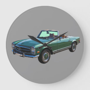 Grande Horloge Ronde Mercedes Benz 280 SL Convertible