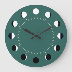 GRANDE HORLOGE RONDE MESURES DE CLAIR DE LUNE