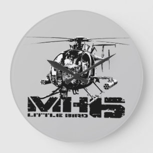 Grande Horloge Ronde MH 6 Little Bird Wall Clocks