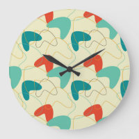 Midcentury Modern Wall Clock