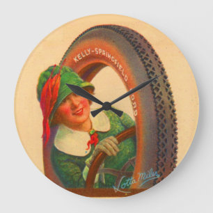 Grande Horloge Ronde Miles Lotta no. 1 - 1920s Kelly-Springfields m