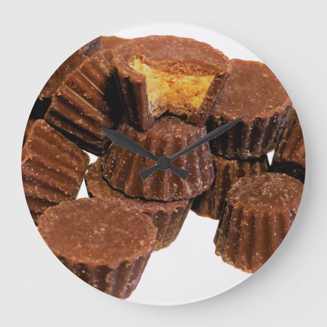 Grande Horloge Ronde Mini chocolate et Peanut Butter Treats (Recto)