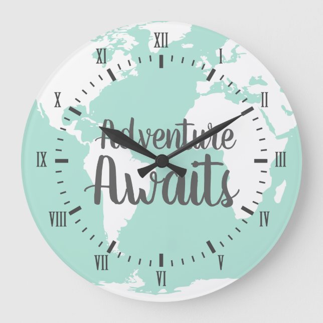Grande Horloge Ronde Mint Adventure (Recto)