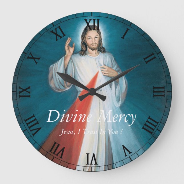 Grande Horloge Ronde Miséricorde divine (Recto)