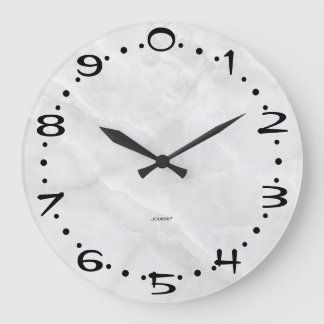 Grande Horloge Ronde Modern Decimal Time Base‑10 Number System Art Gift