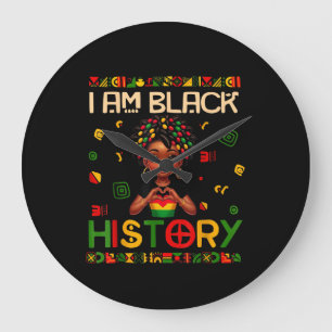 Grande Horloge Ronde Mois de l'histoire des femmes noires