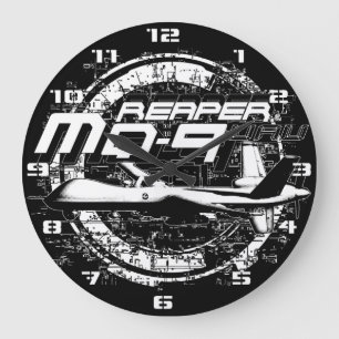 Grande Horloge Ronde Moissonneuse MQ-9
