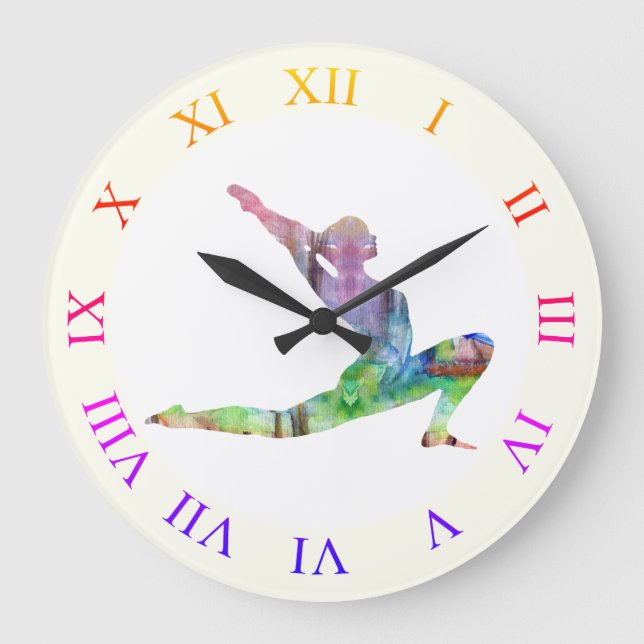 Grande Horloge Ronde Moment de yoga (Recto)