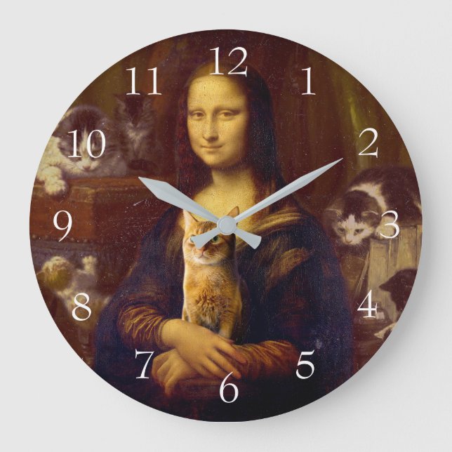 Grande Horloge Ronde Mona Lisa (Recto)