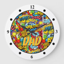 Mondes meilleur DAD Comic Superhero Mancave Décor