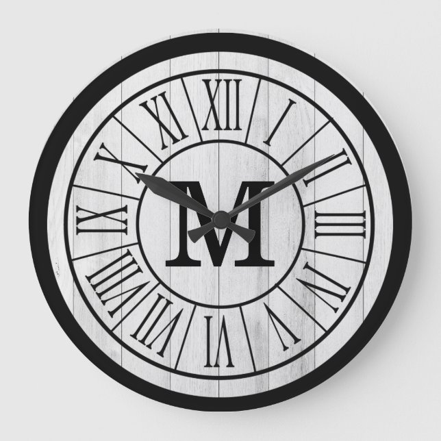 Grande Horloge Ronde Mongram Wood (Recto)