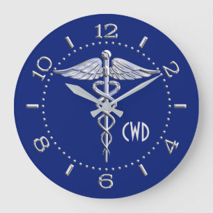 Grande Horloge Ronde Monogram Caduceus