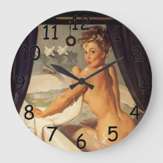Grande Horloge Ronde Monter l'horloge sale