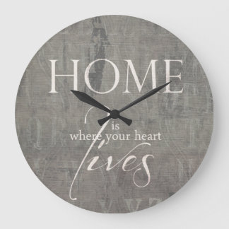Grande Horloge Ronde Montre de Wanduh