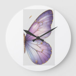 Grande Horloge Ronde Montre Murale Chic – Design Élégant et Moderne pou