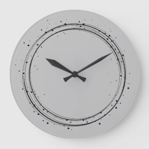 Grande Horloge Ronde Montres minimalistes de décoration minimaliste mo