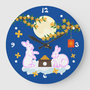 Grande Horloge Ronde Moon Rabbit Mooncake Osmanthus