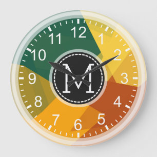 Grande Horloge Ronde Mosaic Monogram