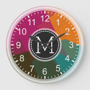 Grande Horloge Ronde Mosaic Monogram
